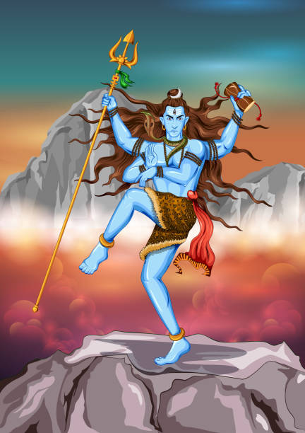 Lord Shiva Indian God Of Hindu Stock Illustration - Download Image Now -  Shiva, Himalayas, Asia - iStock