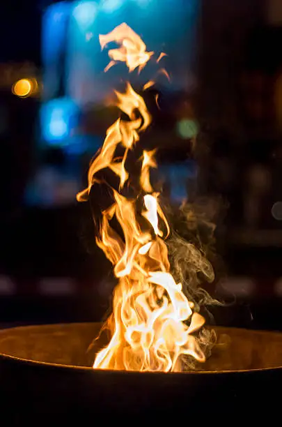 Photo of Flame in barrel