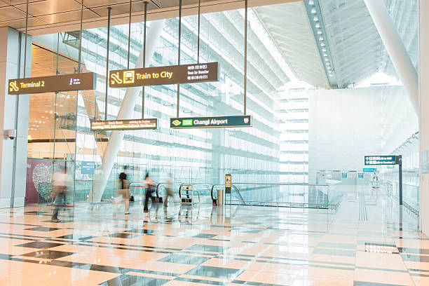 istock Connection to terminal 2 and to the city 513120488