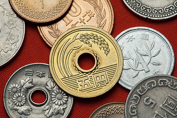 istock Coins of Japan 513122042