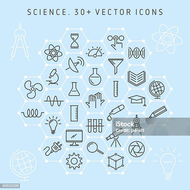科学のアイコンセット - 科学技術のベクターアート素材や画像を多数ご用意 - 科学技術, アイコンセット, 実験室