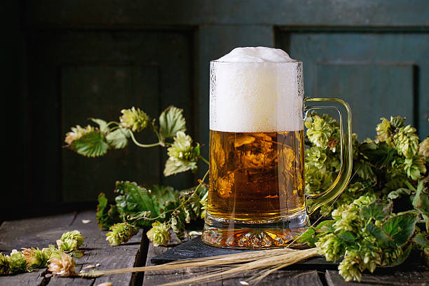 istock Mug of lager beer 513125996