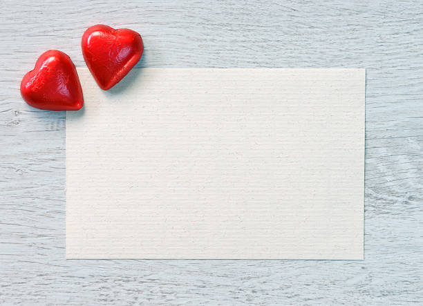 istock Valentine's Day candies and old paper for congratulation 513133266