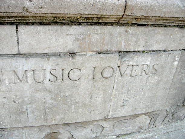 istock Engraving in Central Park for Music Lovers. 513133903