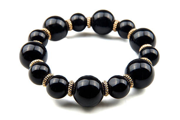 istock Black spinel bracelet 513135091