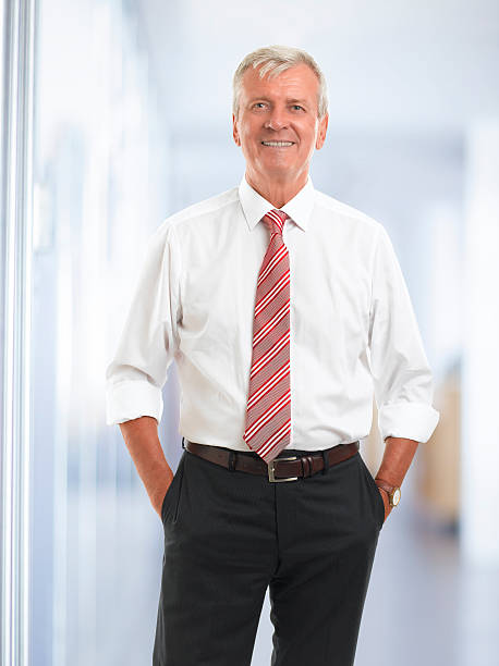 istock Senior businessman portrait 513137585