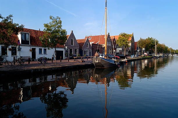 istock canal and houses, Edam , Holland 513137741