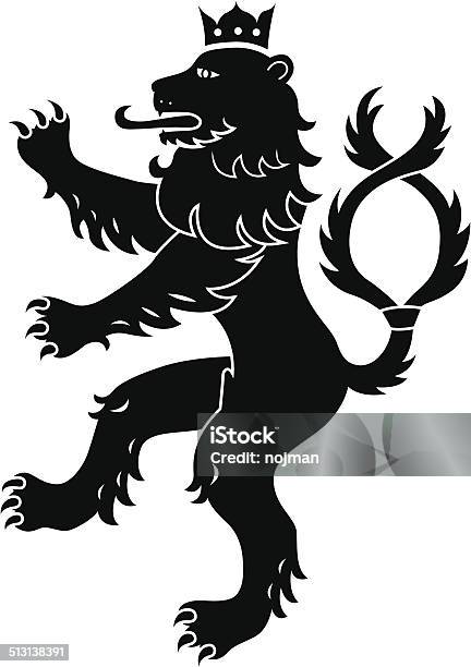 Czech Lion Stock Illustration - Download Image Now - Czech Republic, Lion - Feline, Czech Culture
