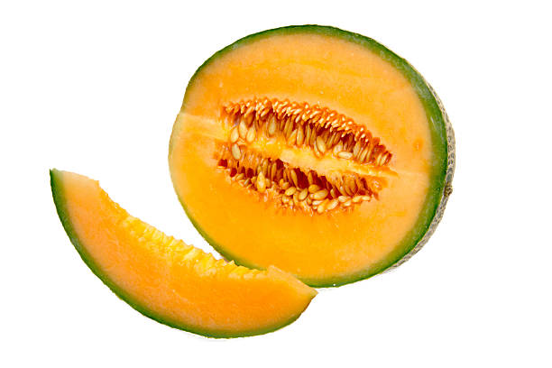 istock Slice of muskmelon 513139897