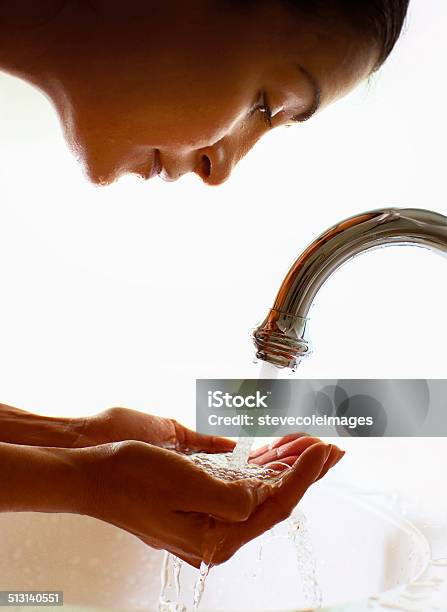 Washing Face Stock Photo - Download Image Now - Beauty, Human Face, Soap Sud