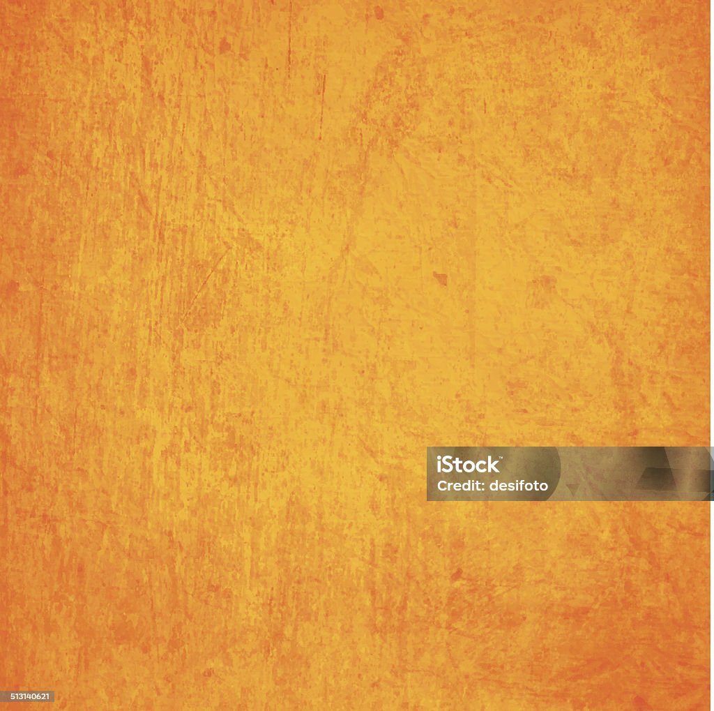 Fondo Grunge Vector - arte vectorial de Naranja - Color libre de derechos