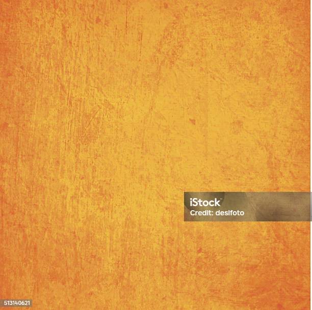 Ilustración de Fondo Grunge Vector y más Vectores Libres de Derechos de Naranja - Color - Naranja - Color, Pared, Amarillo - Color
