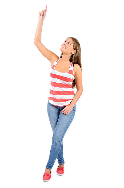 istock Isolated casual woman 513160051