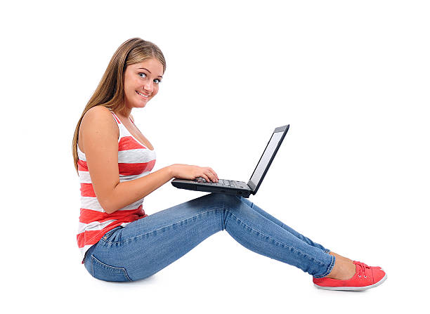 istock Isolated casual woman 513160053