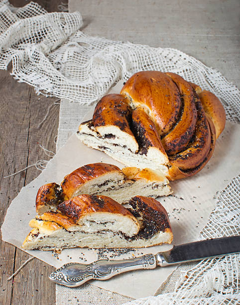 istock Traditional  Christmas poppy seed cake 513160547
