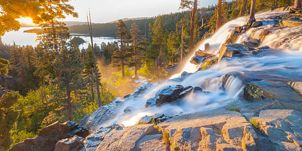 Waterfall stock photo