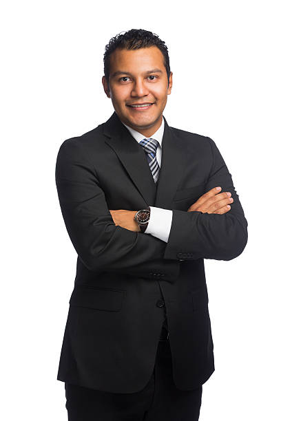 istock Cheerful business man with arms crossed 513163553