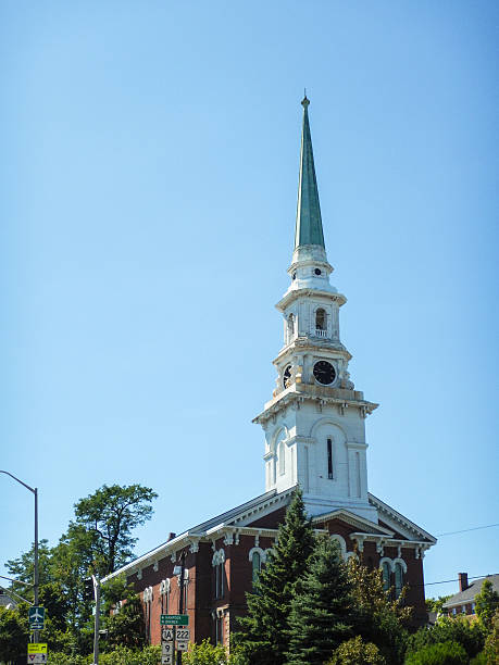 istock church bell in bangor - maine 513163695