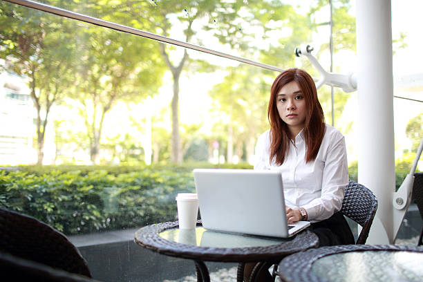 istock asian business girl model with different pose 513178459