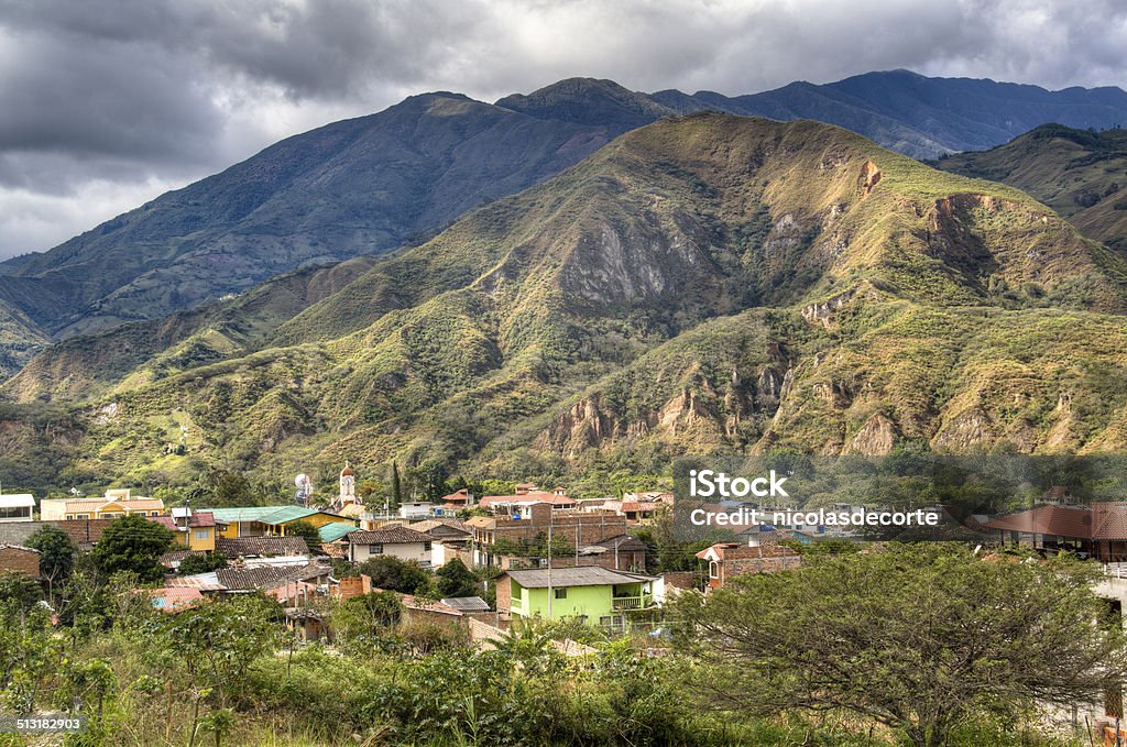View over Vilcabamba View over the town of Vilcabamba in Ecuador Ecuador Stock Photo