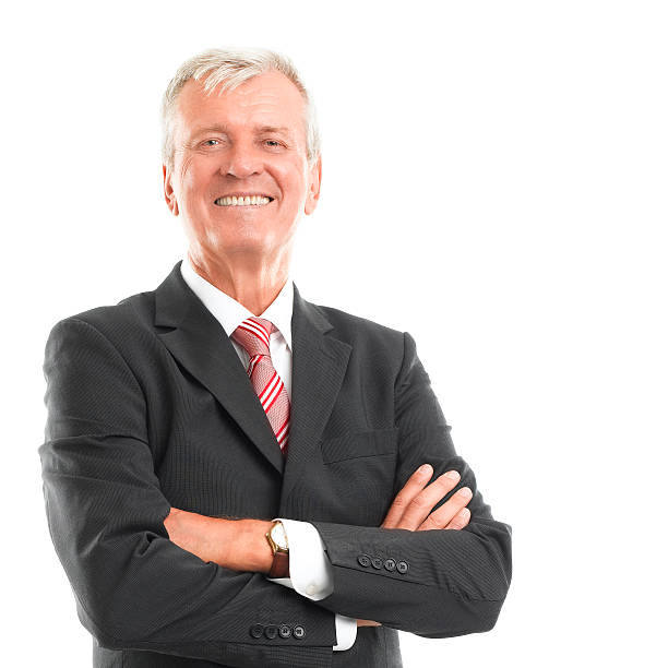 istock Senior businessman portrait 513183609
