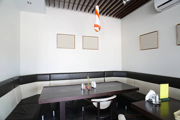 istock european restaurant in yellow colors 513185179