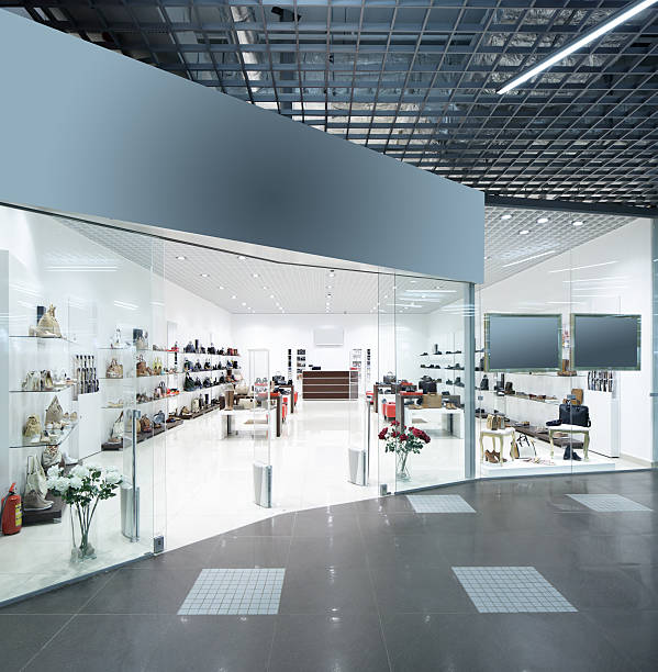 istock window of beautiful european store 513185507