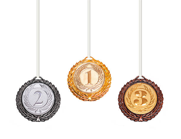 Medals stock photo