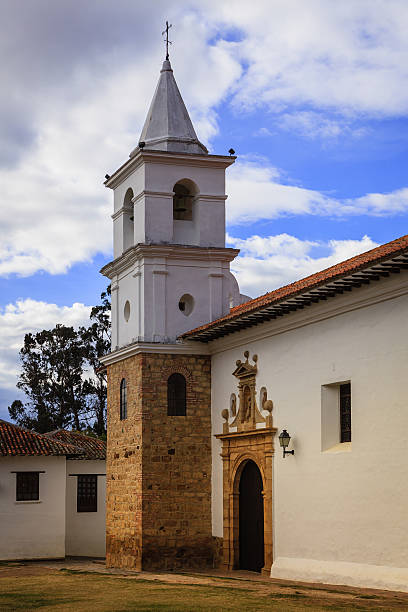 istock Colombia: Iglesia del Carmen in 16th Century Villa de Leyva 513204363