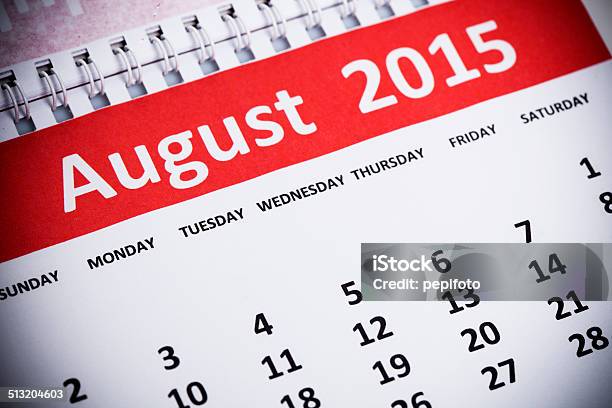 August 2015 Stockfoto und mehr Bilder von 2015 - 2015, August, Datum