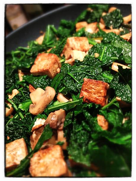 istock Tofu Mushroom Kale Stir Fry 513205963