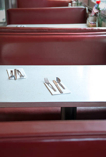 Interior of an American Dinner