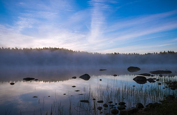 istock Foggy late-summer morning 513207977