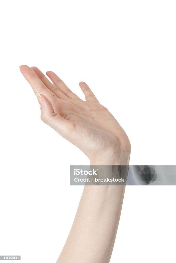 female hand making a high five gesture isolated female hand making a high five gesture isolated on white background Open Stock Photo