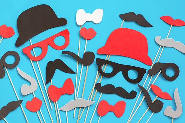 istock Photo booth props collection for party 513223472