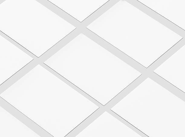 istock Blank Business Cards mockup isolated on white. 513224410