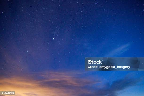 Foto de Céu Abstrato Simples e mais fotos de stock de Noite - Noite, O Anoitecer, Estrela - Espaço