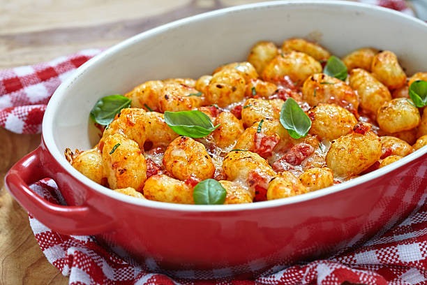 istock gnocchi with tomato sauce and parmesan cheese 513226807