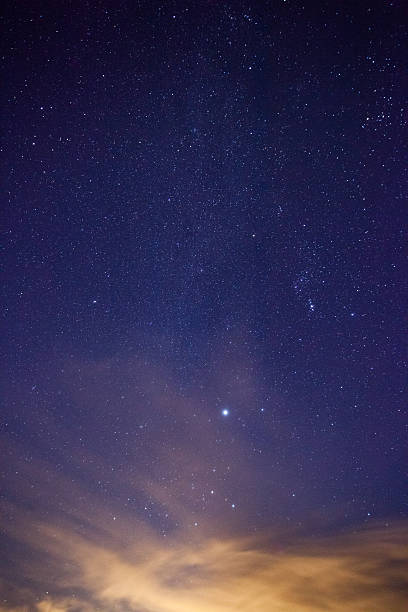 night sky simple abstract stock photo