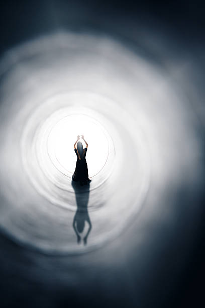 istock Kneeling Woman Having Spiritual Experience 513226996