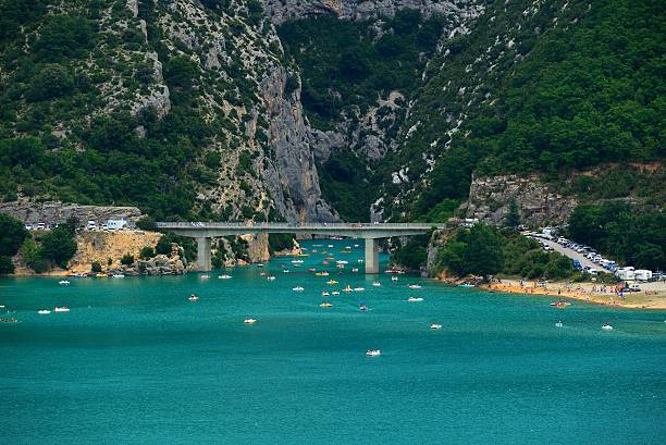istock Holy cross lake (Lac de Sainte-Croix) 06 513227017