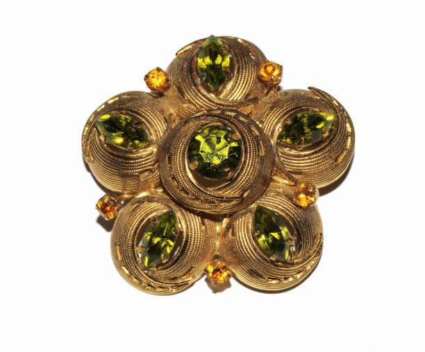 istock Vintage Fashion Brooch 513227102