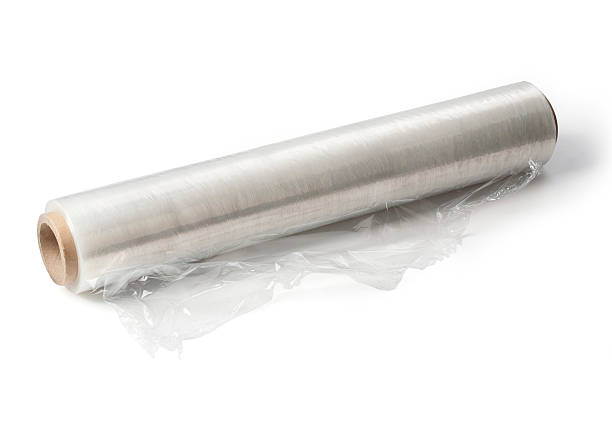 Stretch Film Stock Photo - Download Image Now - Polythene, Cellophane,  Rolled Up - iStock