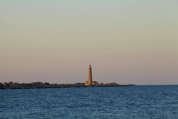 istock Skagen (Denmark) - Lighthouse Grey Tower in the evening 513227935