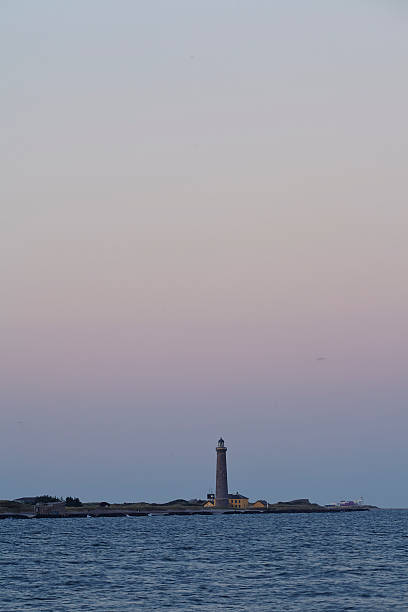 istock Skagen (Denmark) - Lighthouse Grey Tower in the evening 513227947