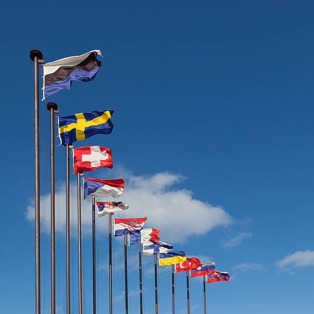 istock National flags of different countries 513228858