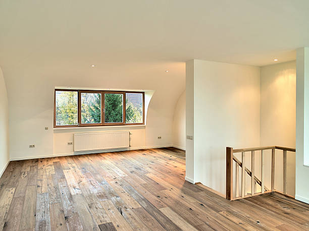 istock Interior with wooden floor 513229736