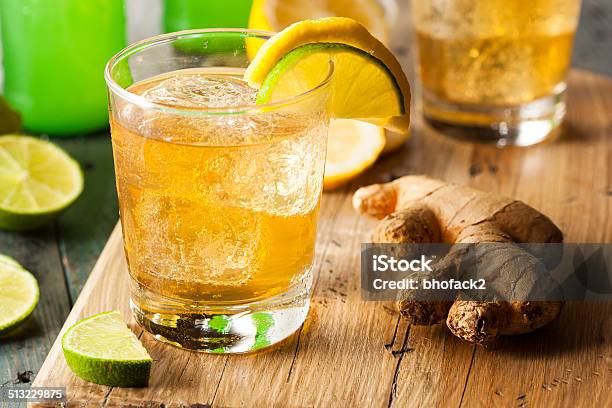 Organic Ginger Ale Soda Stock Photo - Download Image Now - Ginger - Spice, Ginger Ale, Tea - Hot Drink