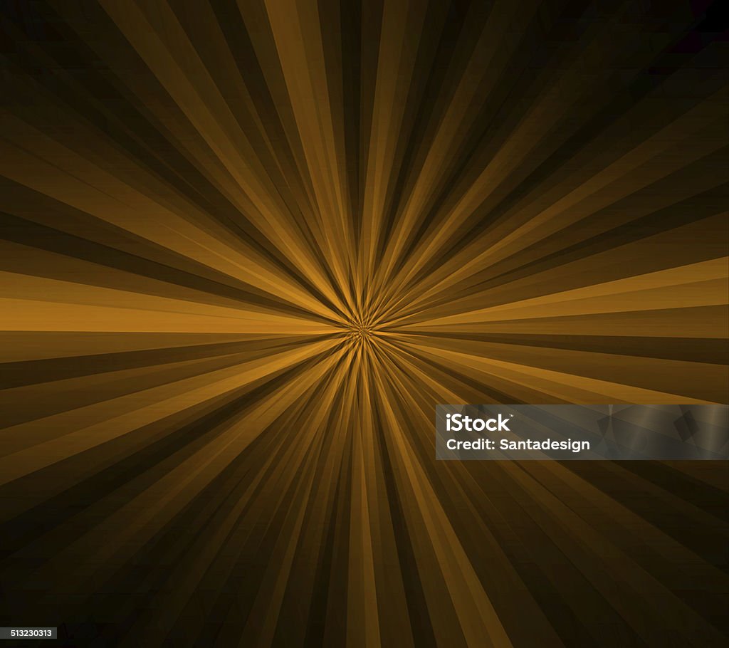Yellow Brown Rays Brown And Yellow Rays On Black Background Stock Illustration - Download ...
