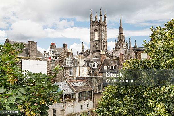 Aberdeen City Centre Stock Photo - Download Image Now - Aberdeen - Scotland, Scotland, City